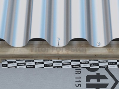 Tornillo con arandela para cubierta poliester ondulada
